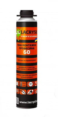 Піна монтажна професійна LACRYSIL 750 мл